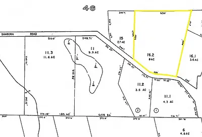 Map 49-Lot 16.2 Sanborn Road